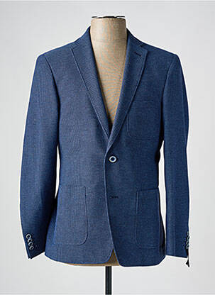 Blazer tissage chiné bleu ROY ROBSON homme