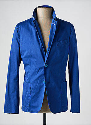 Blazer coupe cintrée bleu PANAMA homme