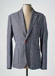 Blazer tissage chiné bleu BOB homme