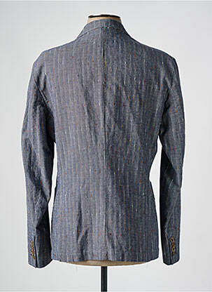 Blazer tissage chiné bleu BOB homme