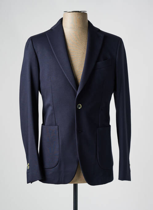 Blazer bleu LEBOLE pour homme