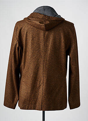 Veste casual coupe droite marron BOB homme