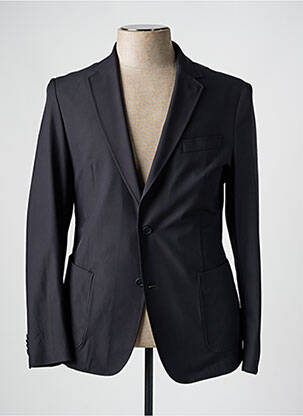 Blazer coupe cintrée noir HUGO BOSS homme