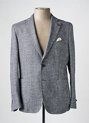 Blazer poches bleu TRENDY homme