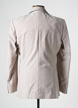 Blazer tissage chiné beige HUGO BOSS homme