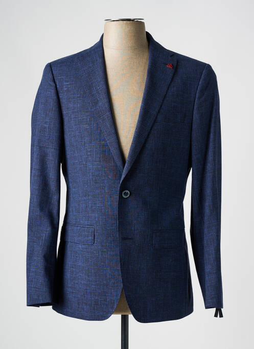 Blazer tissage chiné bleu ROY ROBSON homme