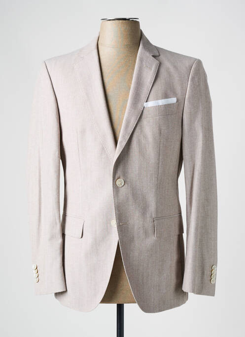 Blazer beige HUGO BOSS pour homme