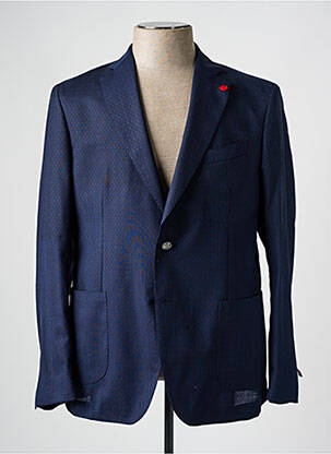 Blazer poches bleu LANIFICIO homme