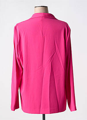 Blazer col châle rose IMPERIAL femme
