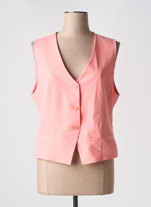 Gilet sans manche rose PLEASE pour femme