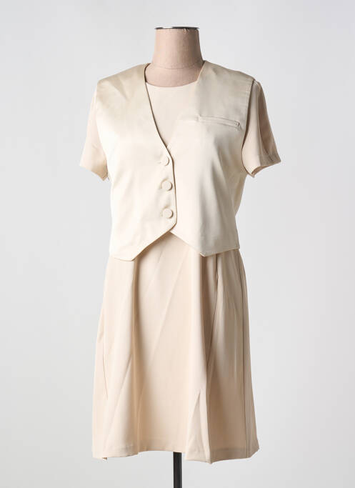 Robe courte beige IMPERIAL femme