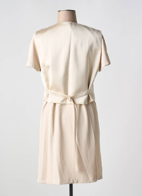 Robe courte beige IMPERIAL femme