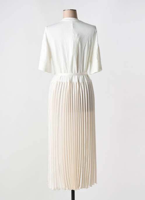 Robe longue beige IMPERIAL pour femme