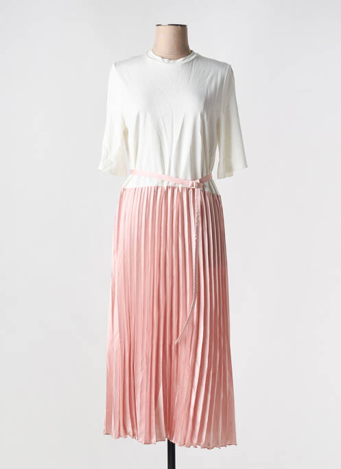 Robe longue rose IMPERIAL pour femme