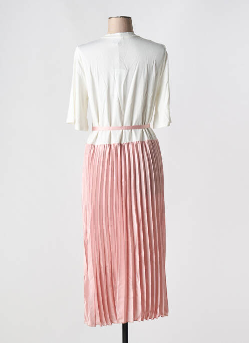 Robe longue rose IMPERIAL pour femme