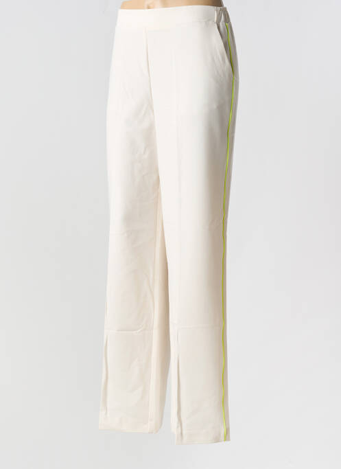 Pantalon droit beige IMPERIAL pour femme