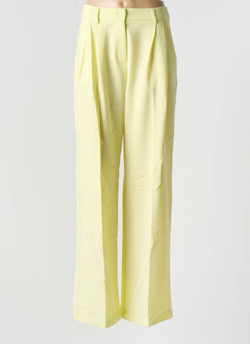 Pantalon large jaune IMPERIAL pour femme
