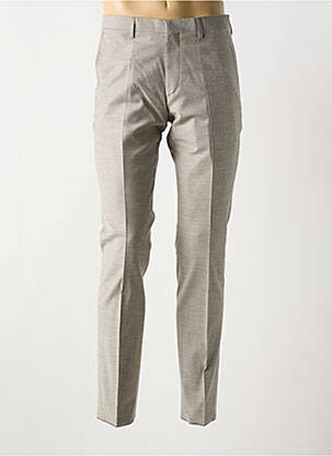 Pantalon slim stretch taille normale gris ROY ROBSON homme