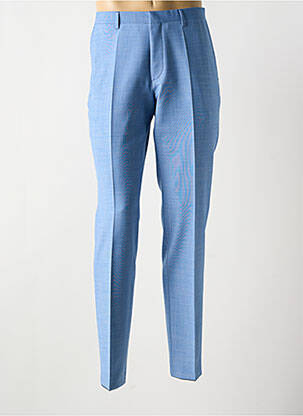 Pantalon slim tissage popeline taille normale bleu ROY ROBSON homme