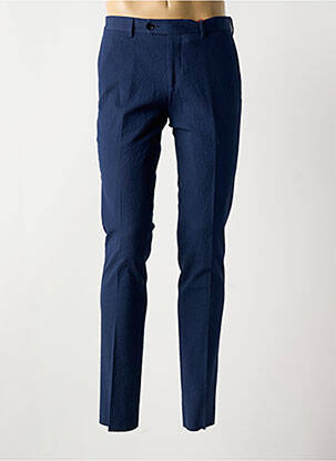 Pantalon slim stretch taille normale bleu TRENDY homme