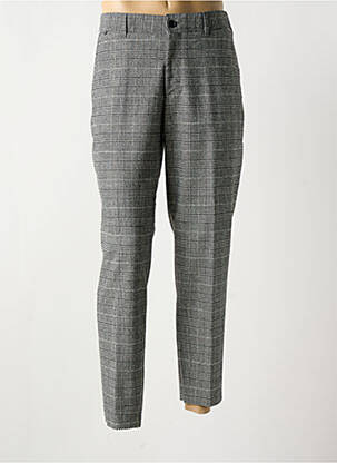 Pantalon slim stretch taille normale gris HUGO BOSS homme
