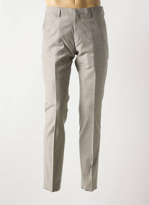 Pantalon slim stretch taille normale gris ROY ROBSON homme
