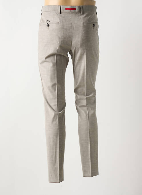 Pantalon slim stretch taille normale gris ROY ROBSON homme