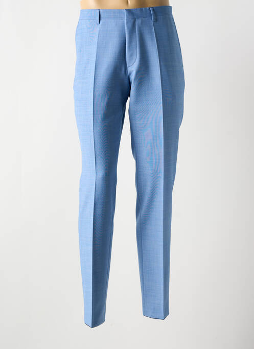 Pantalon slim tissage popeline taille normale bleu ROY ROBSON homme