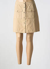Jupe courte beige LA PETITE ETOILE pour femme seconde vue