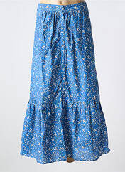 Jupe longue bleu C'EST BEAU LA VIE pour femme seconde vue