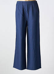 Pantalon large bleu C'EST BEAU LA VIE pour femme seconde vue