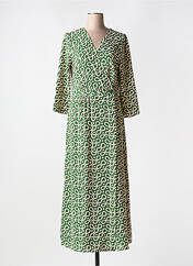 Robe longue vert LA PETITE ETOILE pour femme seconde vue