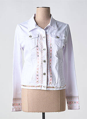 Veste casual blanc ONADO pour femme