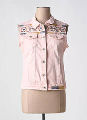 Veste casual rose ONADO pour femme seconde vue