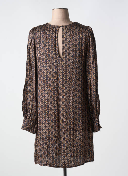 Robe courte marron LA PETITE ETOILE femme