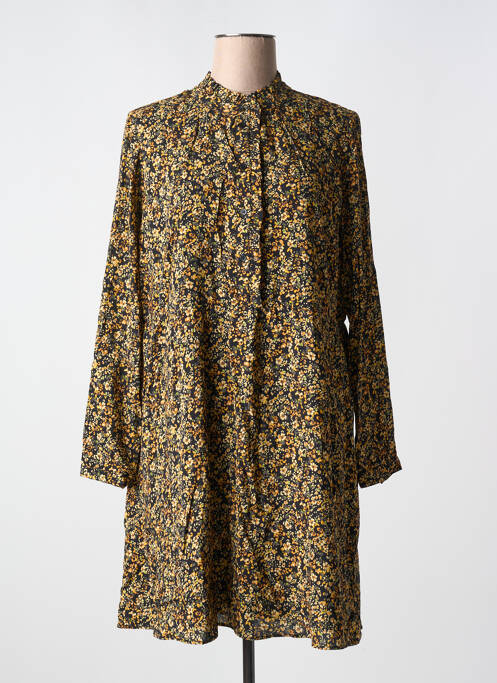 Robe mi-longue noir C'EST BEAU LA VIE pour femme