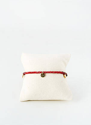 Bracelet matériaux métal rouge ROBBEZ MASSON femme