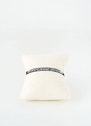 Bracelet ornement oxyde de zirconium noir LES INTERCHANGEABLES femme