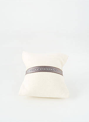 Bracelet fermeture elastique gris LES INTERCHANGEABLES femme