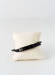 Bracelet matériaux métal noir GEMINI homme