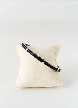 Bracelet matériaux métal noir ROBBEZ MASSON homme