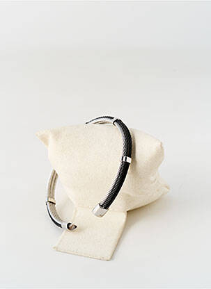 Bracelet matériaux métal noir ROBBEZ MASSON homme