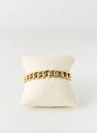 Bracelet manchette matériaux métal or LOTUS femme