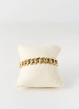 Bracelet manchette matériaux métal or LOTUS femme