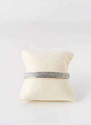 Bracelet fermeture fermoir clips argent ROBBEZ MASSON femme