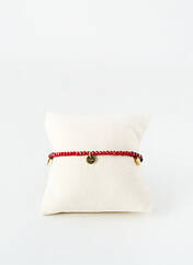 Bracelet rouge ROBBEZ MASSON pour femme seconde vue
