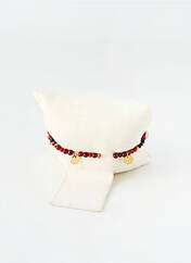 Bracelet rouge ROBBEZ MASSON pour femme seconde vue