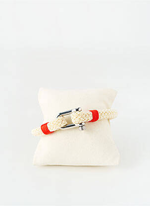 Bracelet beige ROBBEZ MASSON pour homme