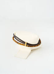 Bracelet marron GEMINI pour homme seconde vue