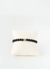 Bracelet noir MRC. CHARLES JOURDAN DIA pour homme seconde vue